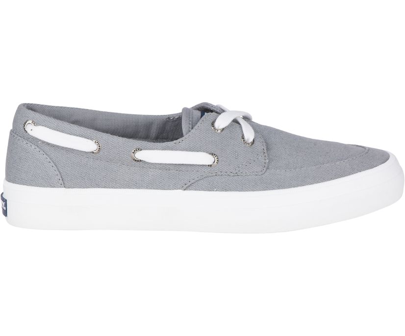 Sperry Crest Boat Shoes - Women's Boat Shoes - Grey [CD5467903] Sperry Ireland